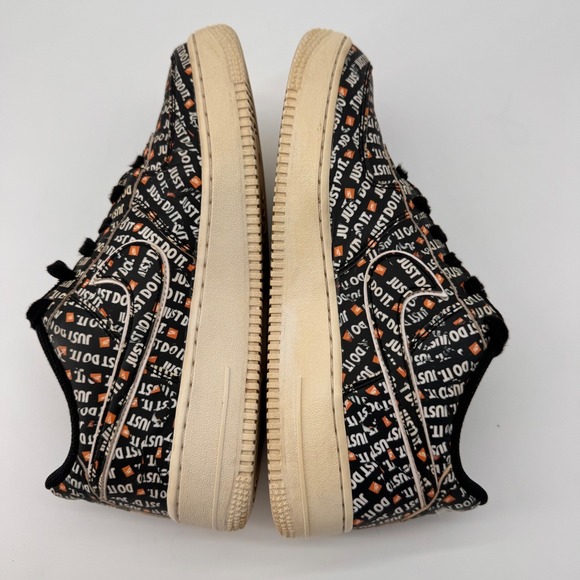 Nike Air Force 1 Low‎ '07 LV8 Just Do It Kids AOP Sneakers Shoes 7Y Streetwear - Picture 6 of 12